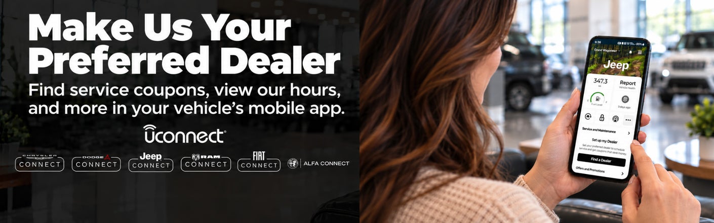 uconnect® make us your preferred dealer | Simi Valley Chrysler Dodge Jeep Ram in Simi Valley CA