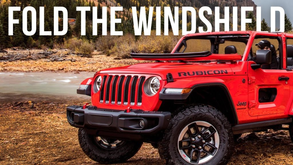 Fold-Down Windshield jeep