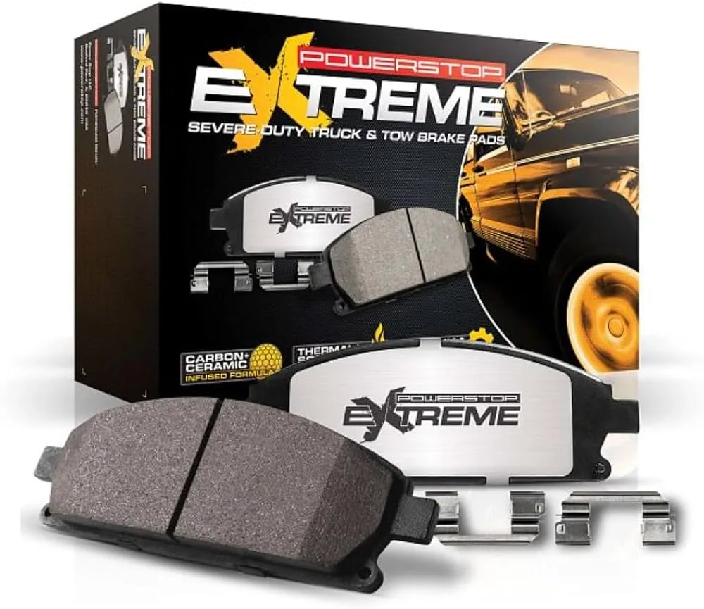 4. Power Stop Z36 Truck and Tow Carbon-Fiber Ceramic Brake Pads