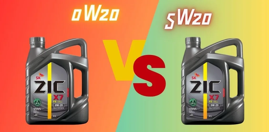 0W-20 vs. 5W-20