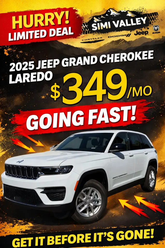 Hurry, limited offer on Jeep!