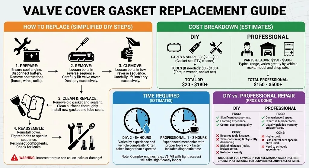 Valve Cover Gasket Replacement Explained
