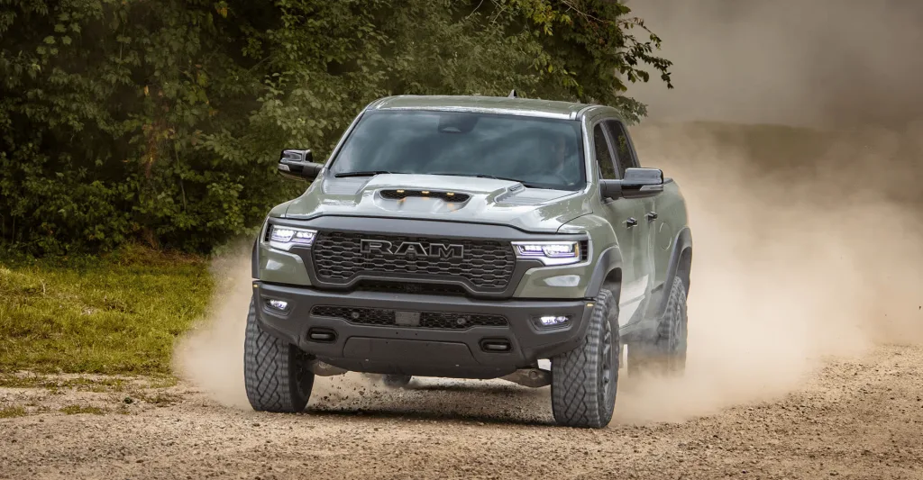 2026-Ram-1500-front-view-on-dirt