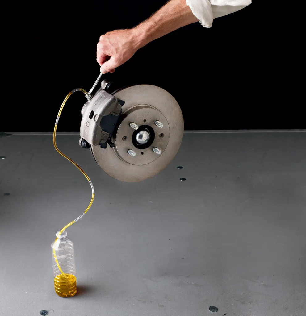 Bleed The Brakes When Changing Pads