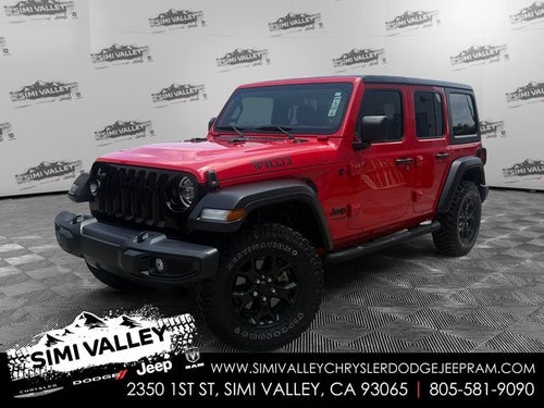 2021 Jeep Wrangler Unlimited Willys