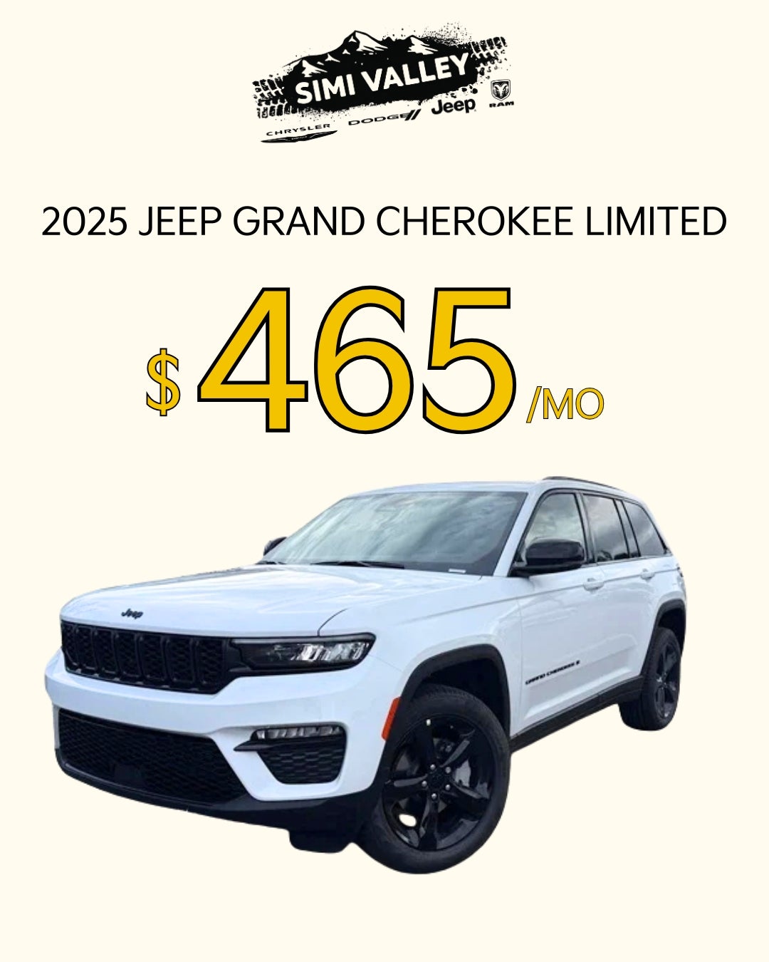 2025 Jeep Grand Cherokee Limited 4dr 4x2