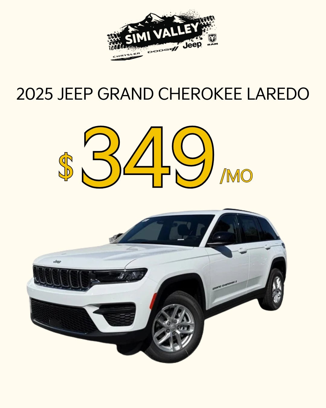 2025 Jeep Grand Cherokee Laredo 4x2