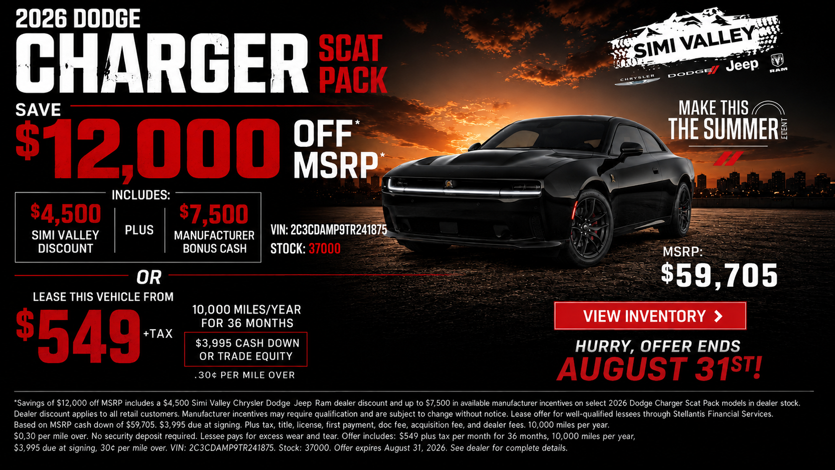 2026 Dodge Charger Scat Pack