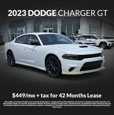 The 2023 Dodge Charger GT