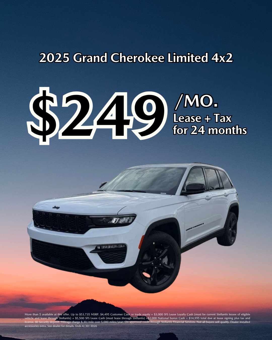 2025 Grand Cherokee Limited 4x2